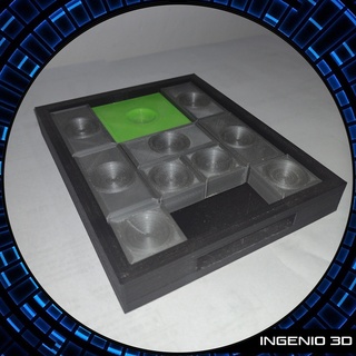 locked game Game locked game board game fun puzzle parts locked game think intelligence files  3d print model - Mito3D