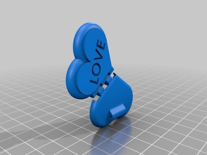 locket 3d print model - Mito3D