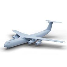 lockheed 141 starlifter c141 airplane aircraft military cargo combat war transport vehicle hobby scale prefabricated plane jet airliner miniatures vehicles 3d print model - Mito3D