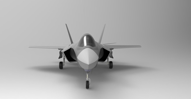 Lockheed Martin f 35 Şimşek ii araçlar Oyundak maket 3d eğlence cnc 3dpri nter 3d print model - Mito3D