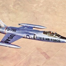 Lockheed xf 104 yıldız savaşçısı 3d print model - Mito3D