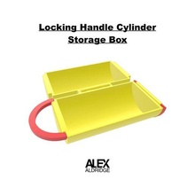 locking handle cylinder storage box container 3d print model - Mito3D