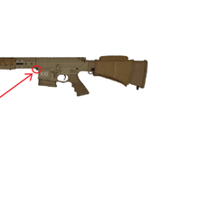 cierre alfiler Superior raptax m4 airsoft habitación eje rifle disparo 6mm 3d print model - Mito3D