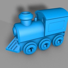locomotiva gioco giochi 3d print model - Mito3D