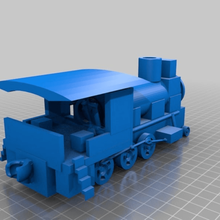 locomotive outil de chemin fer L'impression 3d 3d print model - Mito3D