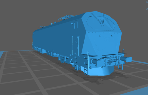locomotive 3d moodel rm 3d print model - Mito3D