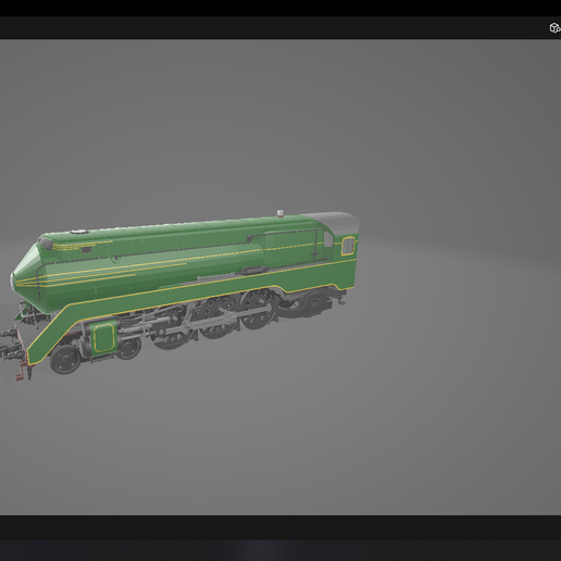 locomotiva classe 38 locomotivas 3D print model - Mito3D