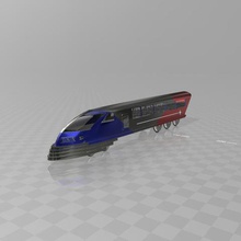 locomotive no 2 game pace toy art psl 3d print model - Mito3D