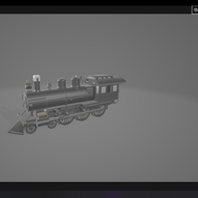 locomotive rodgers 460 locomotives 3d print model - Mito3D