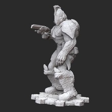 langosta zumbido cedazo engranajes guerra 3d modelo stl expediente impresión juego diente figura figurilla miniatura estatua personaje 3d print model - Mito3D