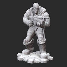 langosta zumbido engranajes guerra 3d modelo stl expediente impresión juego diente figura figurilla miniatura estatua personaje 3d print model - Mito3D