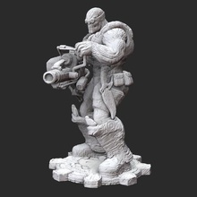 gafanhoto zangão atirador elite engrenagens guerra 3d modelo stl Arquivo impressão jogos engrenagem figura estatueta miniatura estátua personagem 3d print model - Mito3D