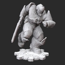 locust hunter gears war 3d model stl file print game cog figure figurine miniature statue character 3d print model - Mito3D