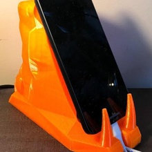 lo-fi-fiona Handy-Ladestation gadget hippo Halter kostenlos Ladegerät Wiege 3d print model - Mito3D