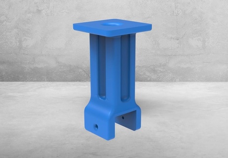 grenier jambe gauche organisation 3d print model - Mito3D