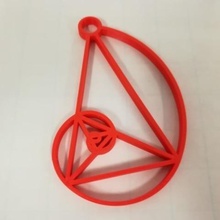 logarithmic spiral golden triangle gnomon spira mirabilis various 3d print model - Mito3D