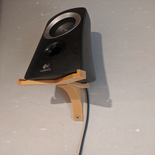logitech 21 speaker wall mount music 3d print model - Mito3D