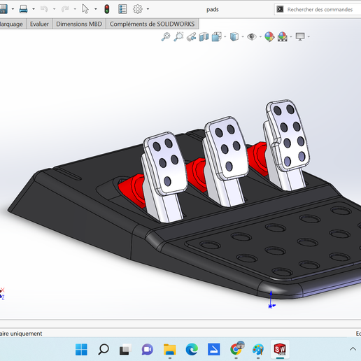 logitech g25 paddle 3D print model - Mito3D