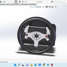 logitech g25 steering 3d print model - Mito3D