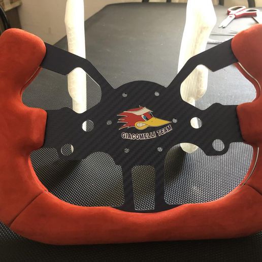 Logitech g29 g923 Lamborghini pilotage roue 3D print model - Mito3D