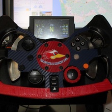 logitech g29 g923 lamborghini steering wheel game sim racing f1 g920 whell fanatec simracing automotive thrustmaster logitec mod 3d print model - Mito3D