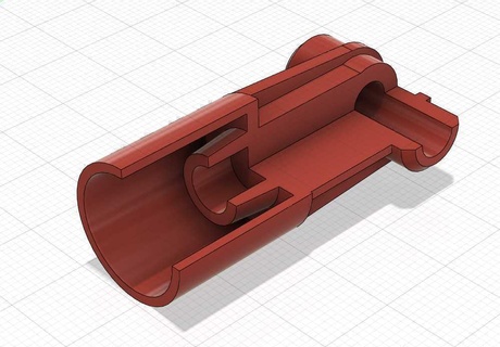 logitech g923 freno pedal pilar modificación primavera bricolaje diy 3d print model - Mito3D