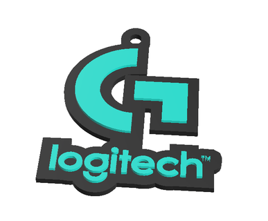 Logitech porte clés 3d print model - Mito3D
