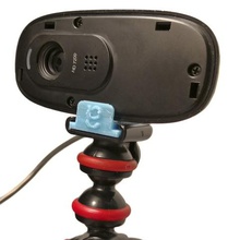 logitech webcam c270 di guerriglia treppiede gadget monte adattatore per montaggio videocamera 3d print model - Mito3D