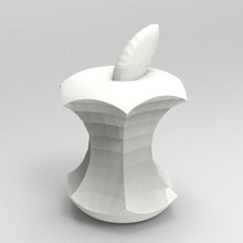 logo - apple 3d print model - Mito3D
