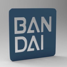 logotipo bandai 3d print model - Mito3D
