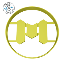 logo görev kurabiye kesici fondan polimer kil gadget tabanca el bombası bagaj kafatası hamur işi 3d print model - Mito3D