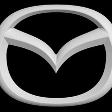 Logo Mazda Gadget 3d 3dmodel stl Zeichen Schlüsselbund Kunst Wagen 3d print model - Mito3D