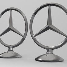 Logo Mercedes 3d print model - Mito3D
