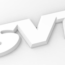 logo svt gadget 3d 3dmodel stl işaret anahtarlık Sanat araba 3d print model - Mito3D