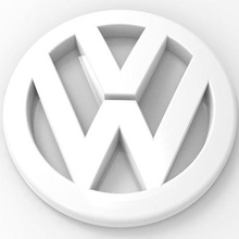 logo Volkswagen artilugio 3d 3dmodel stl firmar llavero Arte coche vehiculo 3d print model - Mito3D