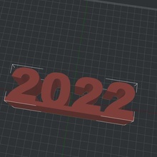 logo 2022 gadget 3d print model - Mito3D