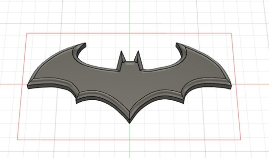 logotipo batman jogos Robin maravilha falcão noturno dc histórias quadrinhos 3d print model - Mito3D