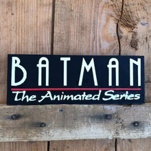 logotipo de batman la serie animada varios theanimatedseries el 3d print model - Mito3D