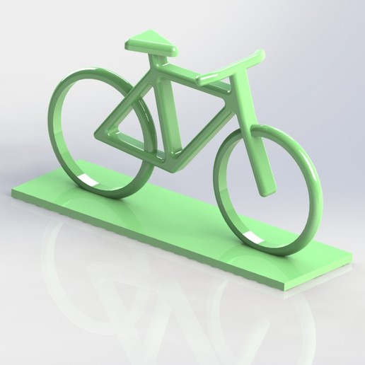 logotipo de la bicicleta varios bicicletta bici 3D print model - Mito3D