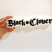 logo black clover 3d print model - Mito3D