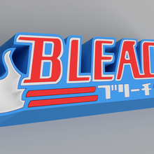 logo bleach 3d print model - Mito3D