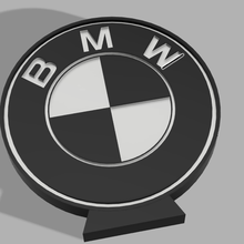 logo BMW luminoso 3d print model - Mito3D