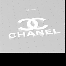 logo Chanel marque mode Dior luxe 3d print model - Mito3D