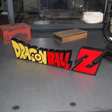 logo de dbz divers dragon ball 3d print model - Mito3D
