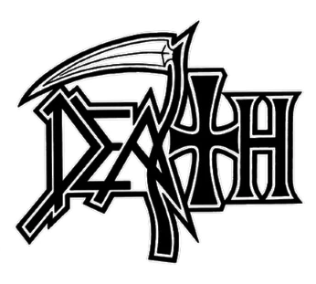 logo death music heavy trash 3d print model - Mito3D