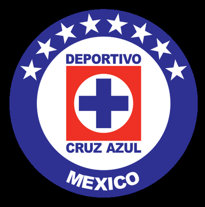 logo deportivo cruz azul futbol fußball mannschaft mexiko kunst 2d 3d print model - Mito3D