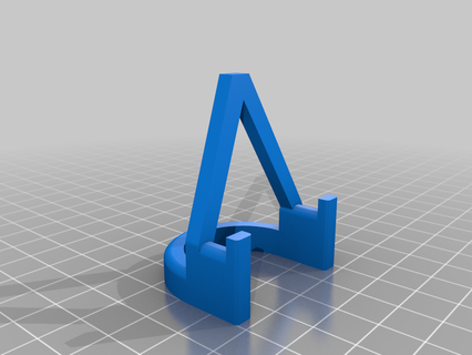 logo display stand axm display stand logo stand signs logos  3d print model - Mito3D