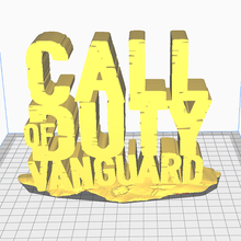logo duty vanguard game 3d print model - Mito3D