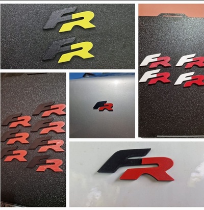 logo fr seat leon ibiza ibizafr cupra vag 3d print model - Mito3D