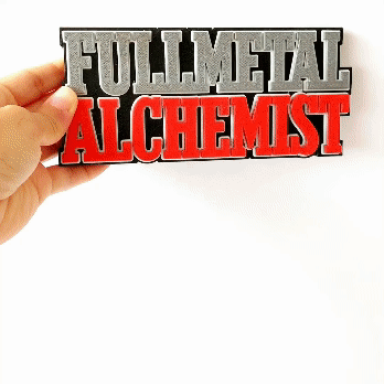 logo Full Metal alchimiste 3D print model - Mito3D